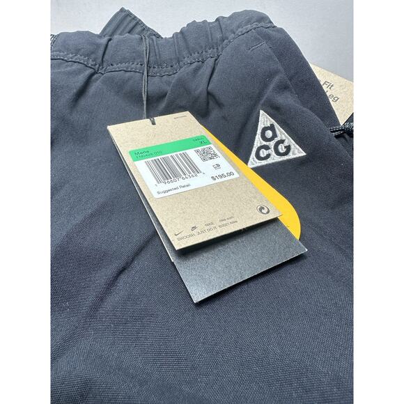 Nike ACG Smith Summit Cargo Pants Black FN0428-010 Men's XL Hiking - Picture 3 of 3